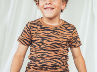 Pyjama short 2 pièces Brun tigre - PIM S220 - photo 12