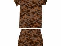 Pyjama short 2 pièces Brun tigre - PIM S220 - photo 10