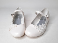 Chaussures blanc blanche laquée P31 - Boutique Toup'tibou - photo 7