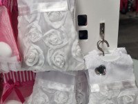 Lot complet de 7 robes blanches avec dragées - photo 8