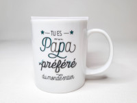 Mug - Papa préféré - Boutique Toup'tibou - photo 8