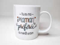 Mug - Maman préférée - Boutique Toup'tibou - photo 8