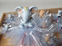 Figurine safari sur dragées en tule - photo 10