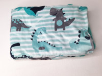 Petite couverture menthe - Dinos - Boutique Toup'tibou - photo 7