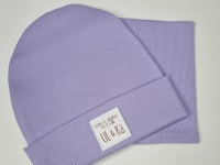 Set bonnet coton + col Lila Line - Boutique Toup'tibou - photo 7