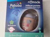 Veilleuse portable Pabobo rose - Boutique Toup'tibou - photo 7