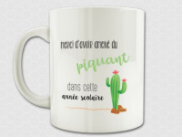 Mug - Merci d avoir amené du piquant - Boutique Toup'tibou - photo 7