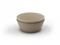 Lot de 2 bols vanille rond Mushie - photo 7