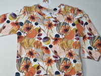 Sweat 9 Lunes - Orange Flowers - Boutique Toup'tibou - photo 7