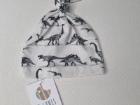 Bonnet noué nouveau né 9 Lunes - Dino - photo 7