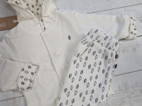 Cardigan Organic réversible - Plumes - photo 12