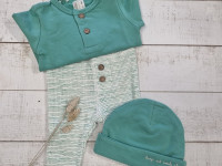 Pantalon Organic - Green chiné - photo 13