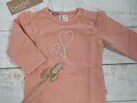 T-shirt manches longues Organic - Dusty rose - photo 8