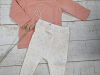 Legging Organic - Pois rose - photo 12