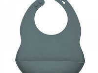 Bavoir en silicone - Dark blue - photo 7