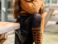 Chaussettes RUBI léopard W222 - Boutique Toup'tibou - photo 9