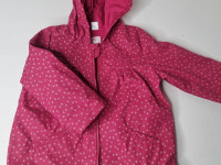 Veste de pluie gramboise à motif - Boutique Toup'tibou - photo 7
