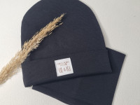 Set bonnet + col Black Line - Boutique Toup'tibou - photo 7