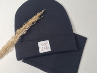 Set bonnet + col Black Line - photo 7