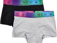 Lot de 2 shortys - Black/ grey mel - photo 7