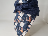 Grand foulard triangle - Mod1 - Boutique Toup'tibou - photo 8