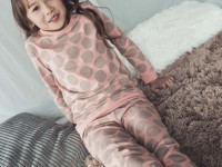 Pyjama 2pcs - Pink soft dot - Boutique Toup'tibou - photo 11