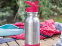 Gourde inox Loopy 400ml embout sport - Oiseaux - coloris variable - photo 11