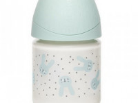 Biberon en verre 120ml - Lapin vert - photo 7