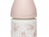 Biberon en verre 120ml - Lapin rose - Boutique Toup'tibou - photo 7