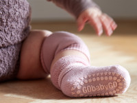 Chaussettes Antidérapantes Coton - Dusty Rose - photo 12