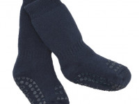 Chaussettes Antidérapantes Coton - Navy Blue - photo 10