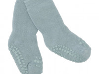 Chaussettes Antidérapantes Coton -Dusty Blue - photo 12