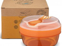 N'ice Cup boite à collation avec disque de refroidissement - Orange - photo 7