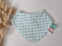 Bavoir bandana 6-18M - fait main Mod 7 - Boutique Toup'tibou - photo 7