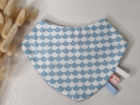 Bavoir bandana 6-18M - fait main Mod 4 - photo 7
