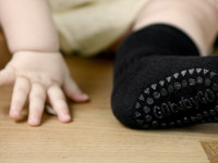 Chaussettes Antidérapantes Coton - Black - photo 7