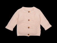 Cardigan rose blush - Boutique Toup'tibou - photo 8