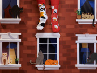 Chaussettes Many Mornings - City Cat - photo 10