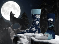 Chaussettes Many Mornings - Winter Wolf - Boutique Toup'tibou - photo 9