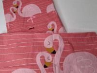 Housse de couette + taie rose dessin - Boutique Toup'tibou - photo 7