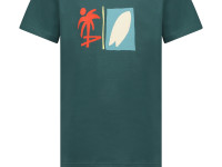 T-shirt vert bouteille - photo 8