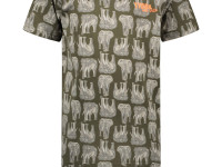 T-shirt kaki éléphant - Boutique Toup'tibou - photo 10