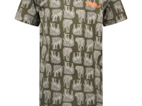 T-shirt kaki éléphant - photo 10