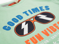 T-shirt menthe Fun Vibes - Boutique Toup'tibou - photo 9
