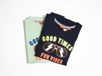 T-shirt marine Fun Vibes - photo 11