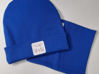Set bonnet + col - Royal Blue Line - Boutique Toup'tibou - photo 7