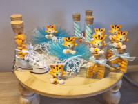 Petit pot en verre avec tigre - photo 13