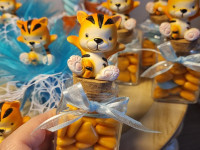 Petit pot en verre avec tigre - photo 10