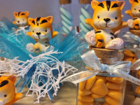 Petit pot en verre avec tigre - photo 11