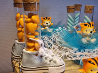 Petit pot en verre avec tigre - photo 12